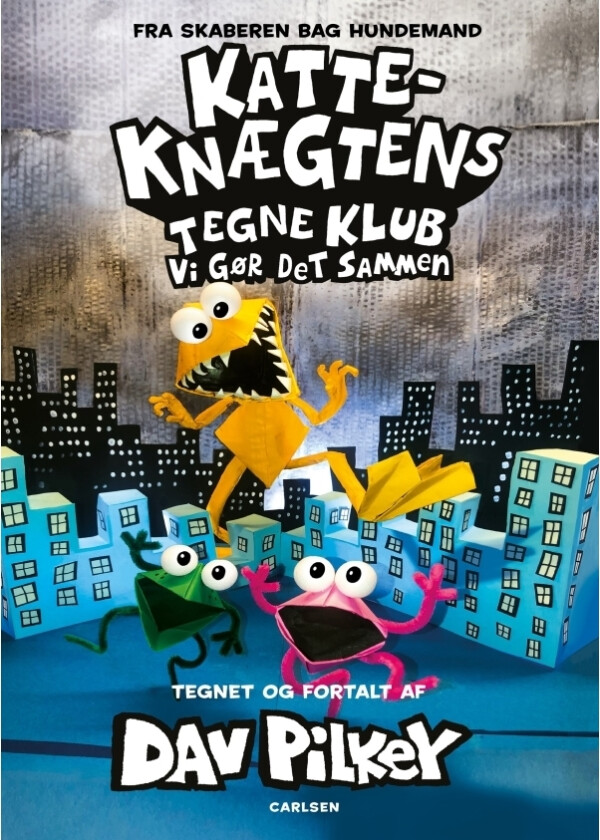 Katte-Knægtens Tegneklub (4) Vi gør det sammen | Dav Pilkey | Språk: Dansk