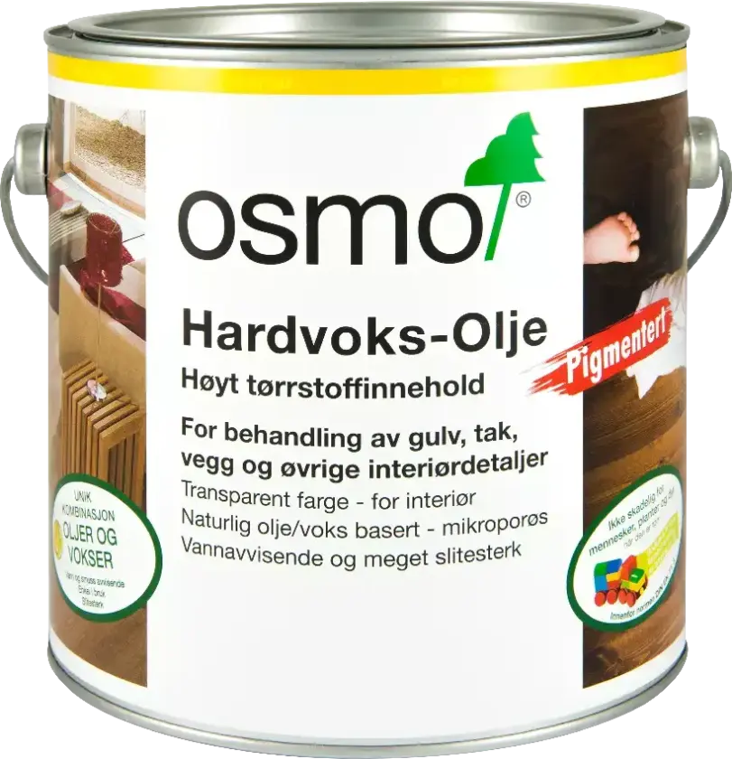 Hardvoksolje Pigmentert 3073 Terra 2,5l