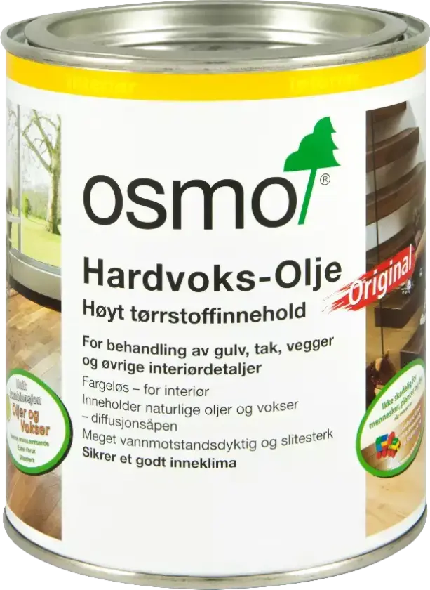 Hardvoksolje Original 3065 Semi-matt 0,75l