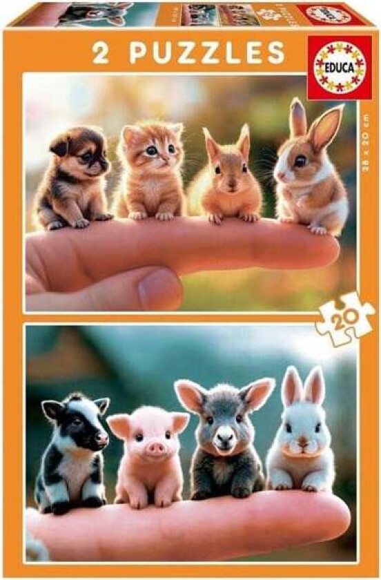 2X20 Baby Animals