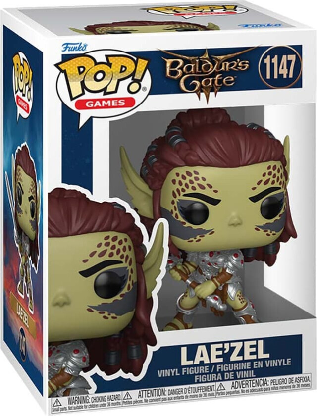 POP Baldur’s Gate actionfigur (Lae’zel with Sword)