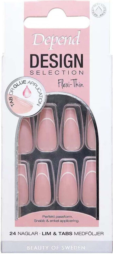 Design Selection Artsy Smiles Coffin nord - 24 pcs