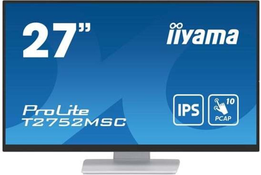 27" iiyama ProLite T2752MSC-W1AG - LED monitor - Full HD (1080p) - 27"