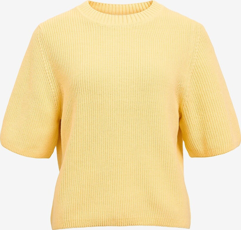 Pullover objFlo S/s RE Knit - Gul