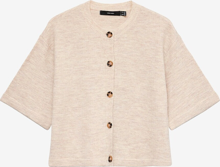 Kardigan vmLefile 2/4 O-neck - Beige