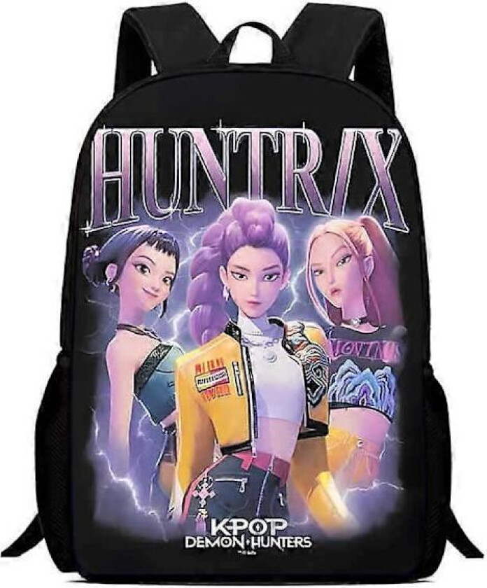 Kpop Demon Hunters Ryggsekk for skolejenter - Studentsekk, Reise Pendlerbag Laptopveske, Y2K Stil F