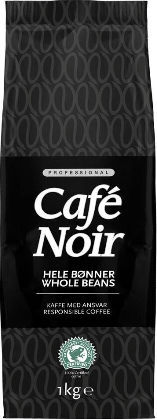 Kaffebønner 'Cafe Noir Rainforest Aliance' - Cafe Noir 1 Kg