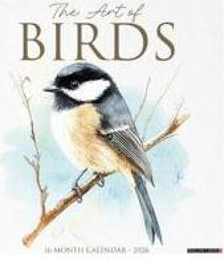 The Art of Birds 2026 Wall Calendar