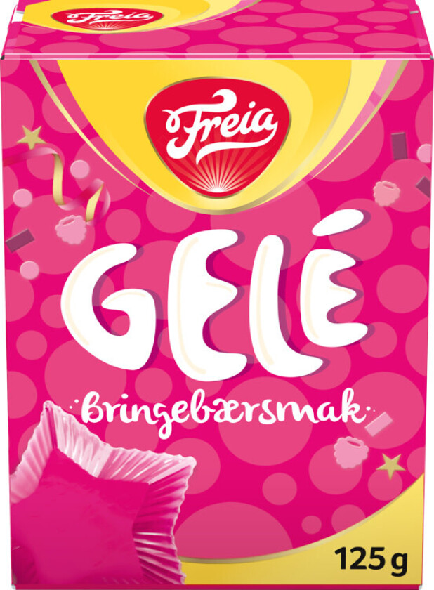 Gele Bringebær 125g