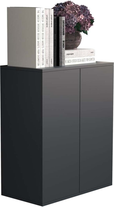 Dalosa2 skjenk 2 dører antracitt.