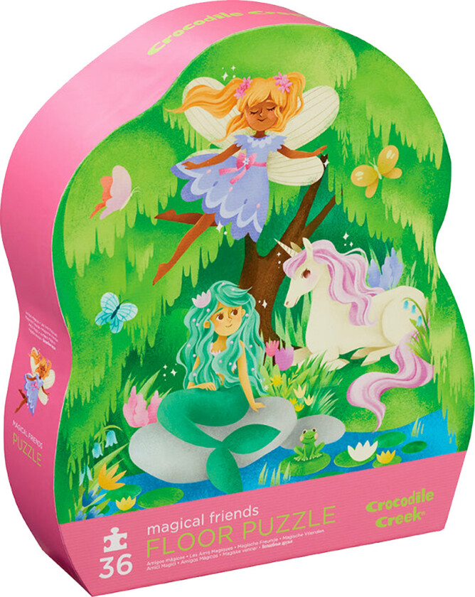 Puslespill - 36 Brikker - Magical Friends - - OneSize - Puslespill