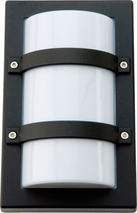 SG Trio Mini utendørs vegglampe, 3000K, sort