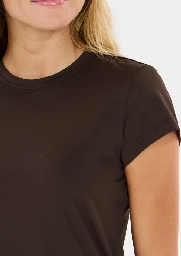 Almi V2 W S/S Tee - Brown - 38