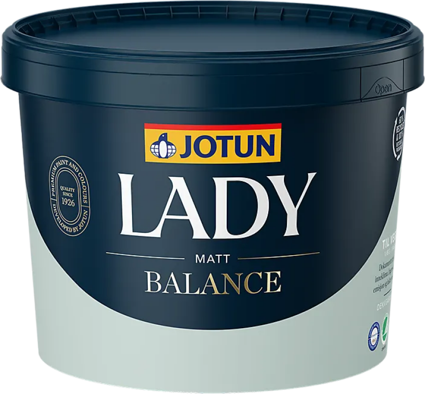 Lady Balance Hvit 2.7l