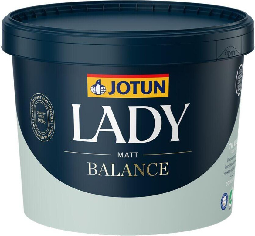 Lady Balance Hvit 9l