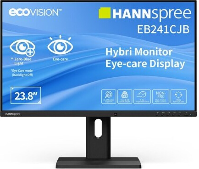 24" HANNspree Hybri - LED monitor - Full HD (1080p) - 23.8"