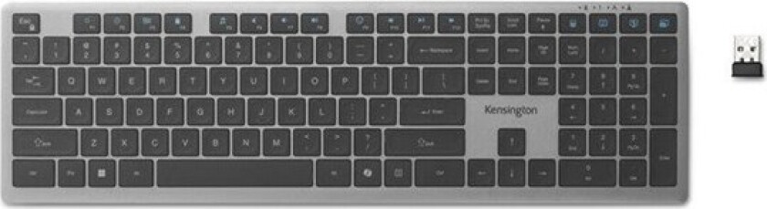 KB535 EQ - Tastatur - Engelsk - Grå