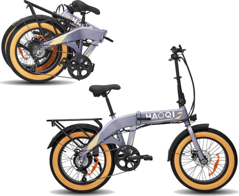 Bilde av Squirrel sammenleggbar elsykkel - grå