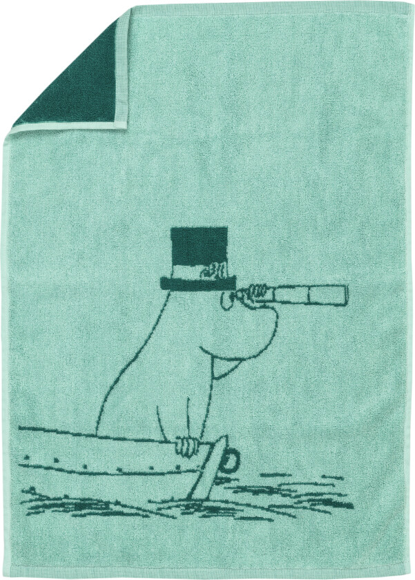 Moomin Håndkle Mummipappa 50x70 Cm - Håndklær & Badelaken Bomull Grønn - 1082565