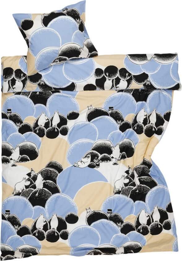 Moomin Sengesett 150x210 Cm Pebbles - Sengesett Bomull Multi - 1082587