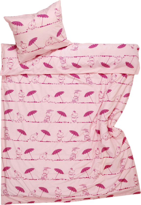 Moomin Sengesett 150x210 Cm Gorgeous - Sengesett Bomull Rosa - 1082585
