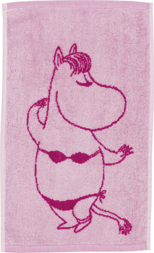 Moomin Håndkle Snorkfrøken 30x50 Cm - Håndklær & Badelaken Bomull Rosa - 1082571