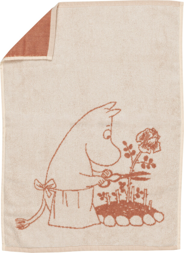 Moomin Håndkle Mummimamma 50x70 Cm - Håndklær & Badelaken Bomull Beige - 1082569