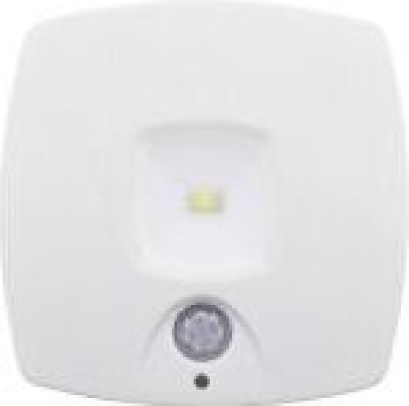 Müller-Licht 27700015 LED-natlampe med bevægelsessensor Kvadratisk LED (RGB) Dagslyshvid Hvid