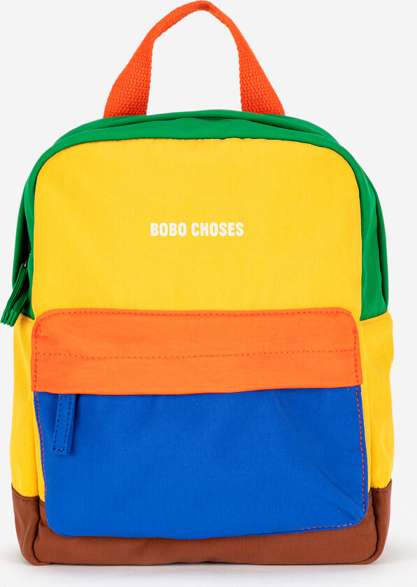 Color Block Ryggsekk Multicolor Multicolor One Size Gul One Size unisex