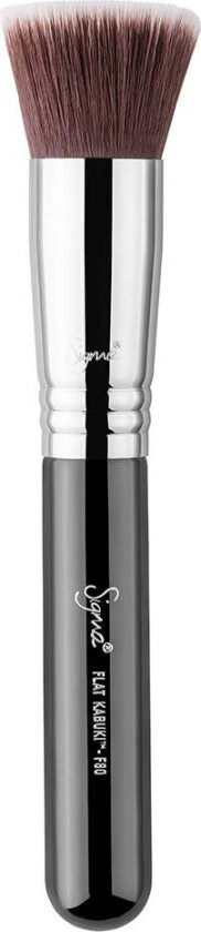 F80 Flat Kabuki™ Brush Chrome