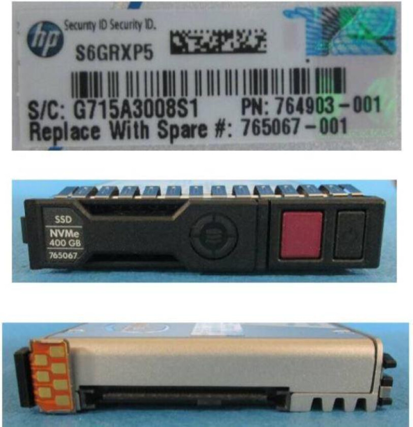 DRV SSD 400GB 2.5 NVME VE