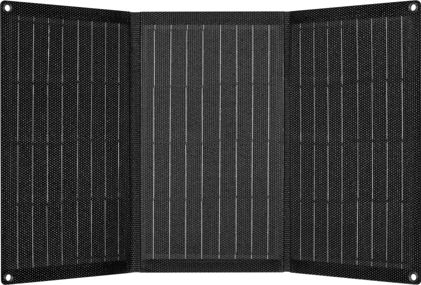 SolarPanel 22W Powerbank 10000 Nødlader - Svart - 10000 mAh
