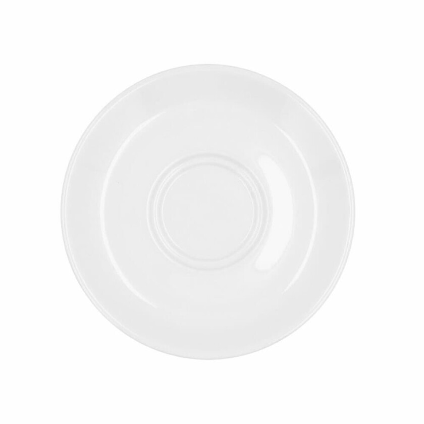 Tallerken Bidasoa Glacial à 15 cm Hvit keramikk (12 kvantitet) (Pakke 12x)