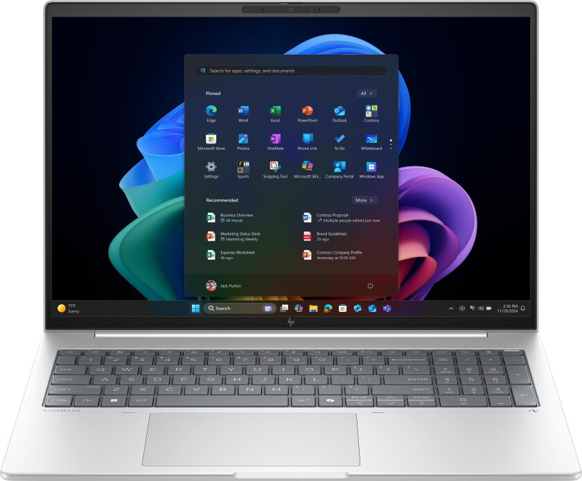 EliteBook 8 G1a Next Gen AI PC Copilot+ PC AMD Ryzen AI 7 350 Laptop 40,6 cm (16") WUXGA 64 GB DDR5-SDRAM 1 TB SSD Wi-Fi 7 (802.11be) Windows 11