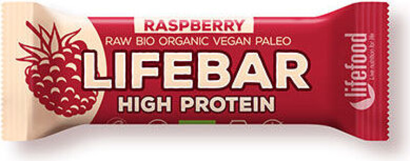 Lifebar Raspberry Proteinbar Raw Ø - 47 g
