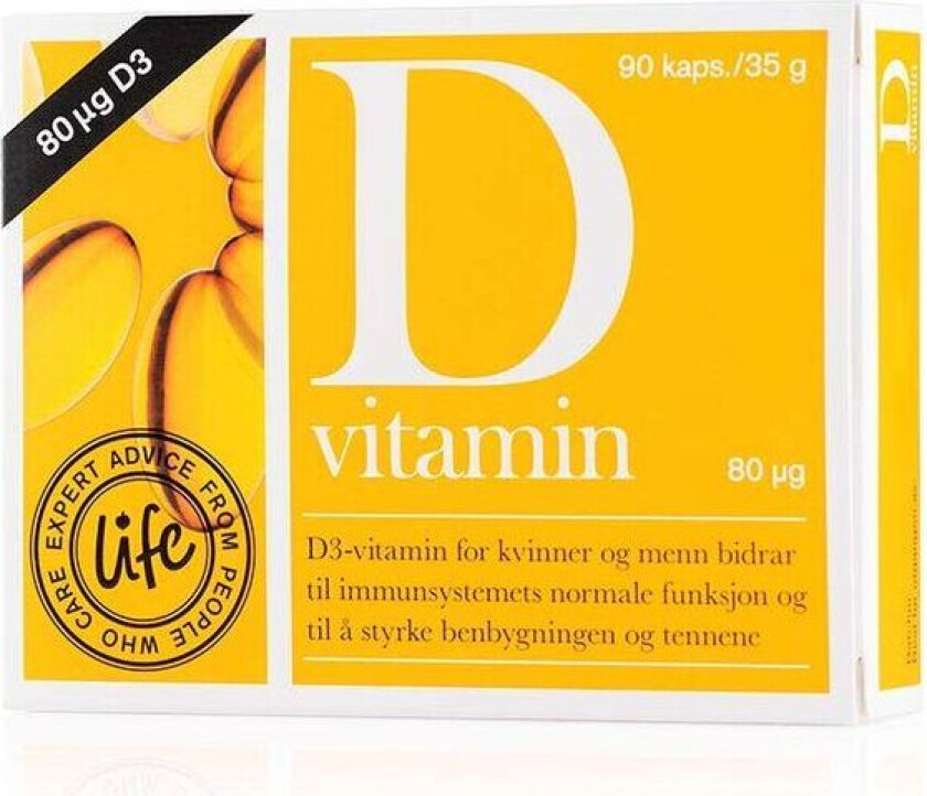 D-Vitamin 80µg