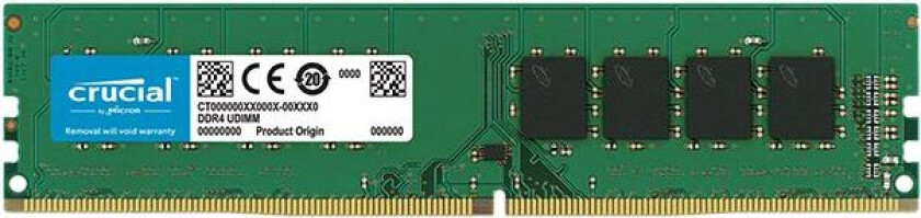 DDR4 - 8 GB - DIMM 288-pin - 2400 MHz / PC4-19200 - CL17 - 1.2 V - ikke-bufret - ikke-ECC