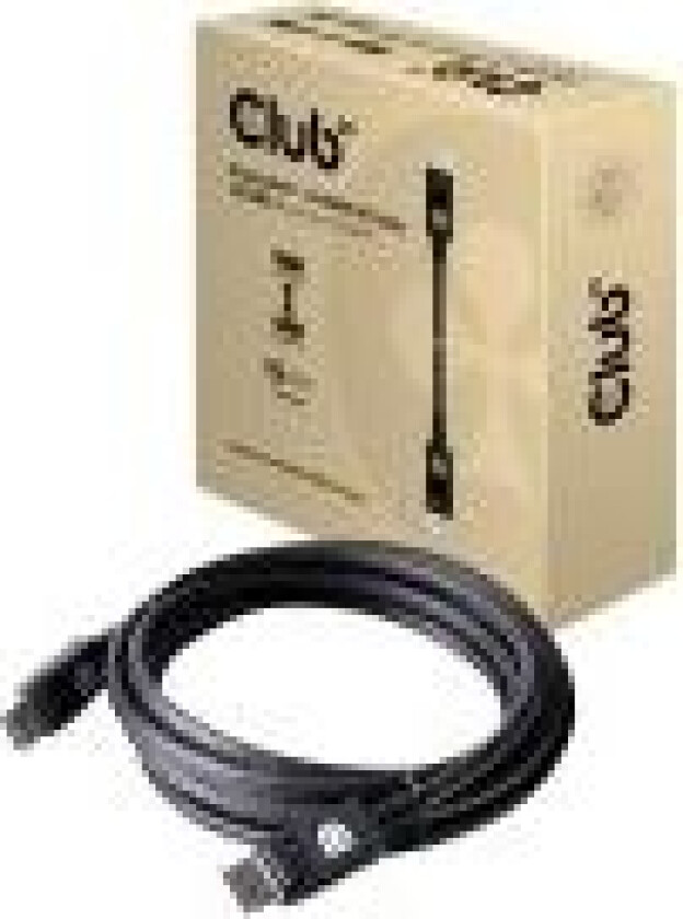 - DisplayPort-kabel - DisplayPort (hann) til DisplayPort (hann) - DisplayPort 1.4 - 3 m - 8K-støtte