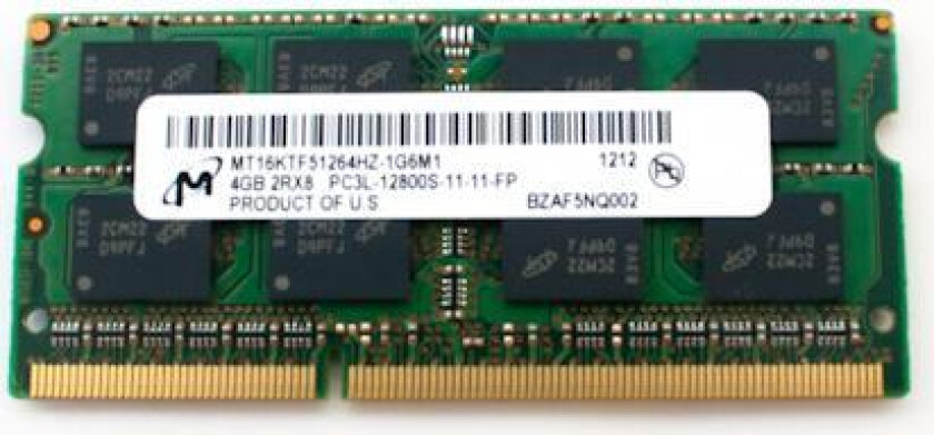 SODIMM 8GB PC3-12800 CL11