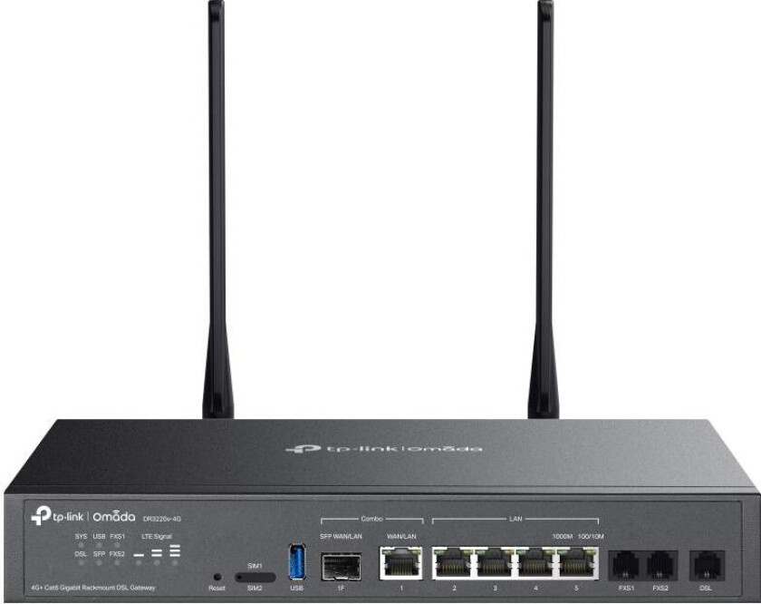 Omada Router DR3220v-4G Omada 4G+ Gigabit