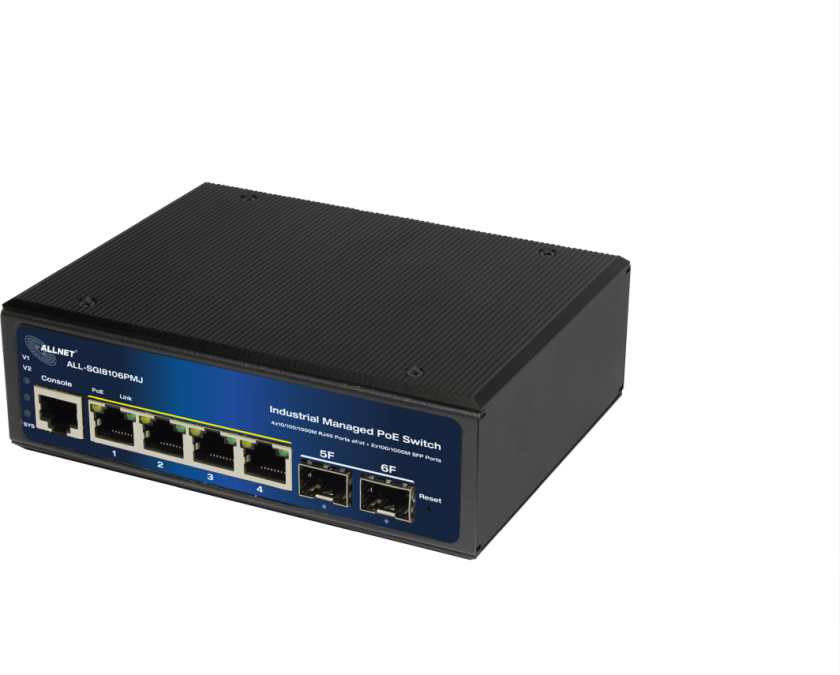 4+2P ALL-SGI8106PMJ-BT POE M industrial