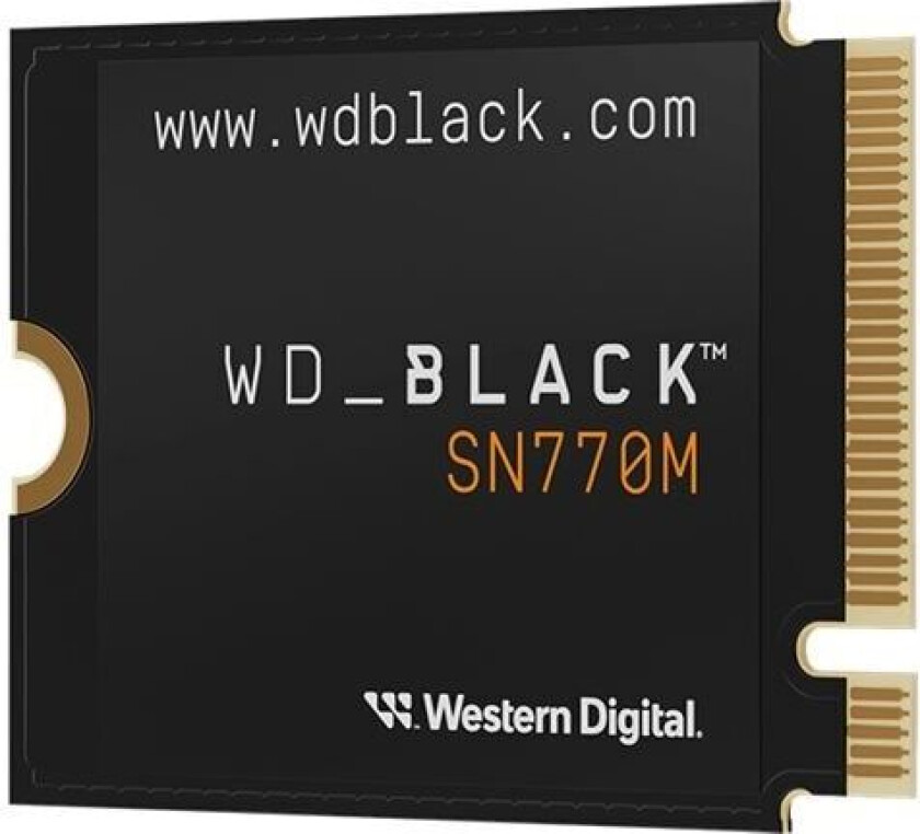Black SN770M SSD - 500GB - PCIe 4.0 - M.2 2230