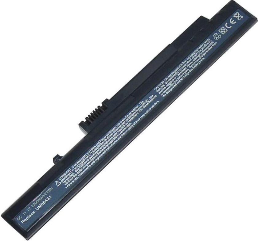 batteri til bærbar PC - Li-Ion - 2200 mAh - 24 Wh