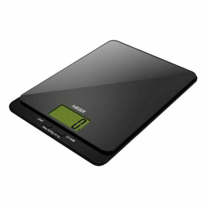 Kjøkkenvekt Haeger KS-005.007A Sort