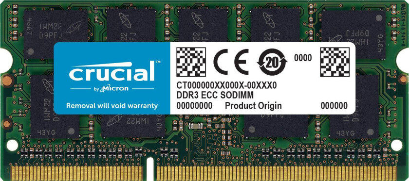 DDR3 - 8 GB - SO DIMM 204-pin - 1600 MHz / PC3-12800 - CL11 - 1.35 / 1.5 V - ikke-bufret - ikke-ECC - for Apple iMac (I slutten av 2011); Mac