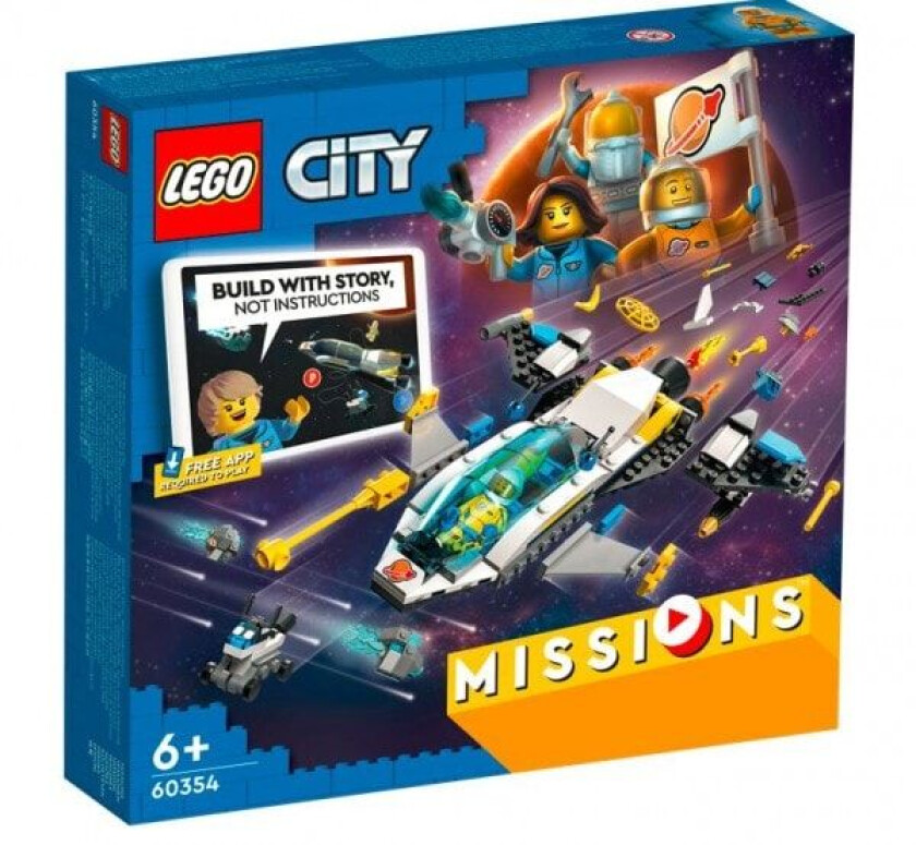 Lego Mars-oppdrag med romskip 60354