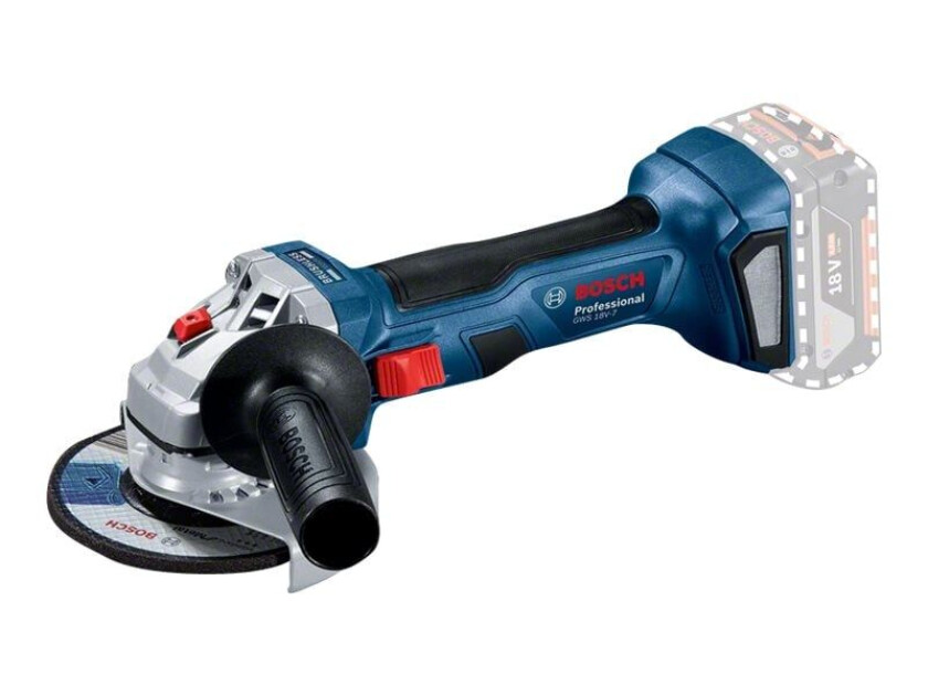 Bosch vinkelsliper GWS 18V-7 125, solo