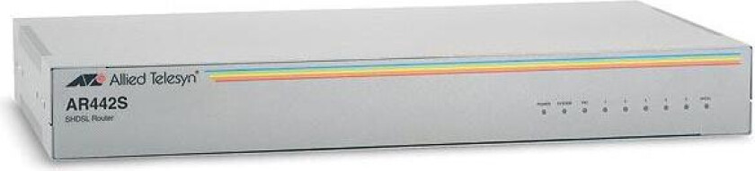 ALLIED Secure G.SHDSL Router Annex B with 5x10/100BaseTX LAN/WAN 1xAsync-Port 1x PIC slot EU Only