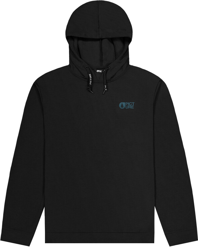 Men's Flack Tech Hood Black S, Black