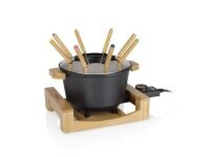 173025 Pure - fondue pot - black